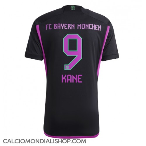 Maglie da calcio Bayern Munich Harry Kane #9 Seconda Maglia 2023-24 Manica Corta